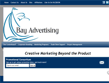 Tablet Screenshot of bay-ads.com